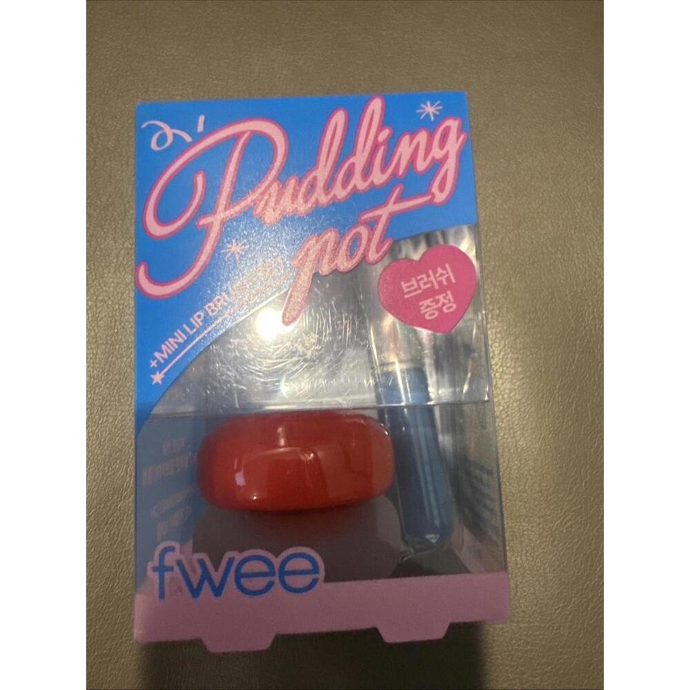 FWEE Lip & Cheek Blurry Pudding Pot + Mini Brush Set NY#44